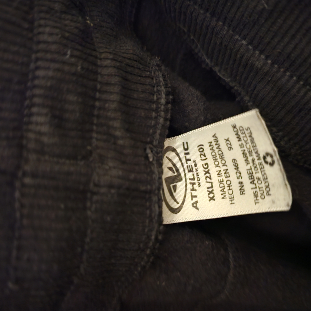 Athletic Black Pants